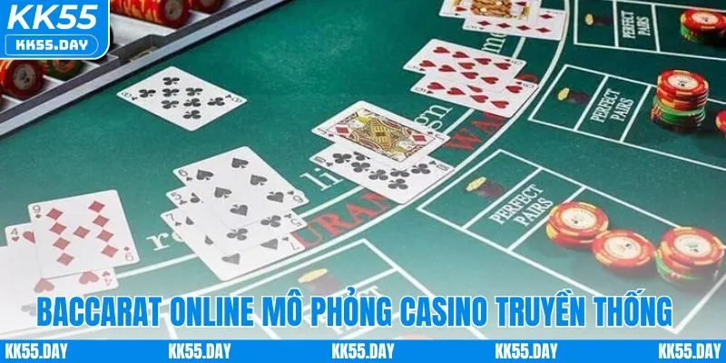 Baccarat online mô phỏng hoàn hảo casino