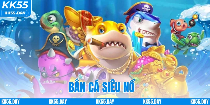 Bắn Cá Siêu Nổ - Chinh Phục Đại Dương, Nhận Thưởng Mỗi Ngày