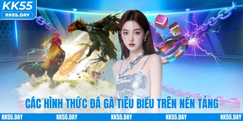 Các hình thức đá gà tiêu biểu trên nền tảng