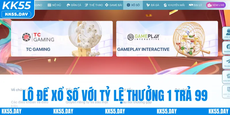 Xổ số với tỷ lệ thưởng 1 trả 99